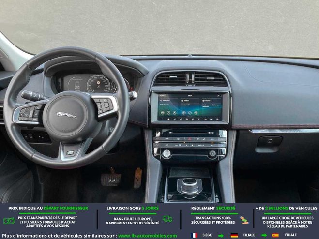 Jaguar F Pace 3.0 D - 300 ch AWD BVA Noir M�tallique de 2018