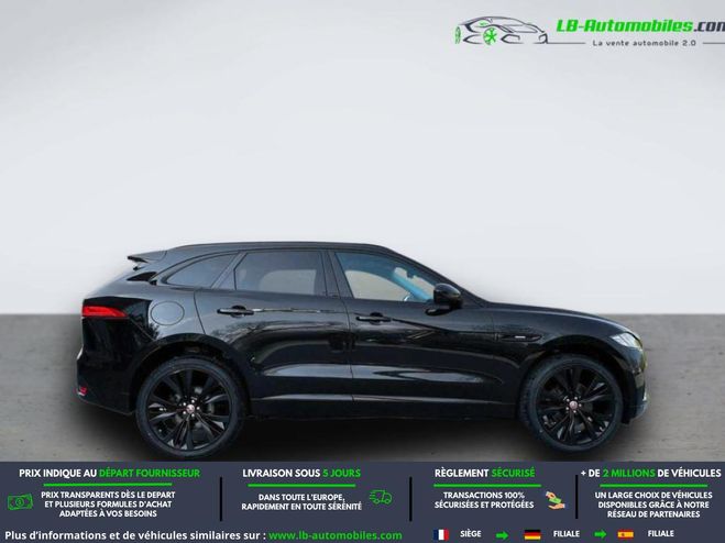 Jaguar F Pace 3.0 D - 300 ch AWD BVA Noir M�tallique de 2018