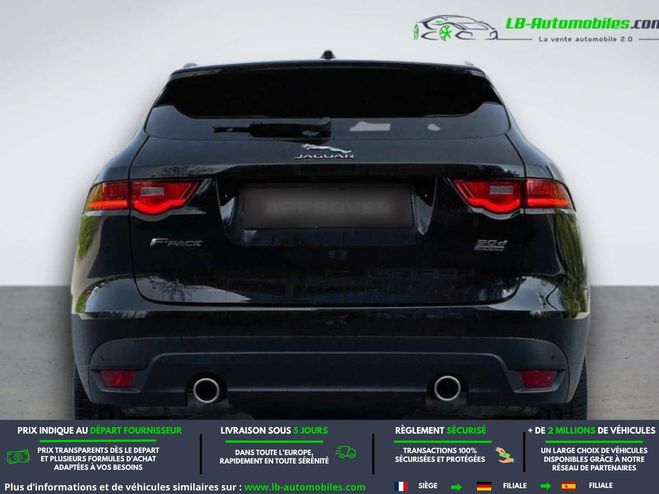 Jaguar F Pace 3.0 D - 300 ch AWD BVA Noir M�tallique de 2018
