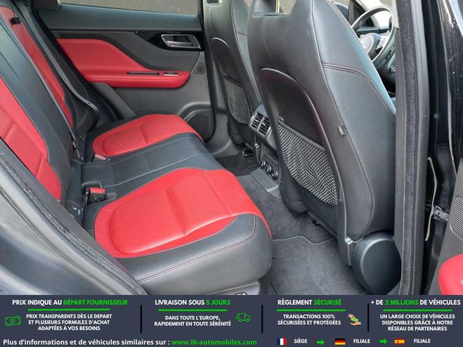 Jaguar F Pace 3.0 D - 300 ch AWD BVA Noir M�tallique de 2018