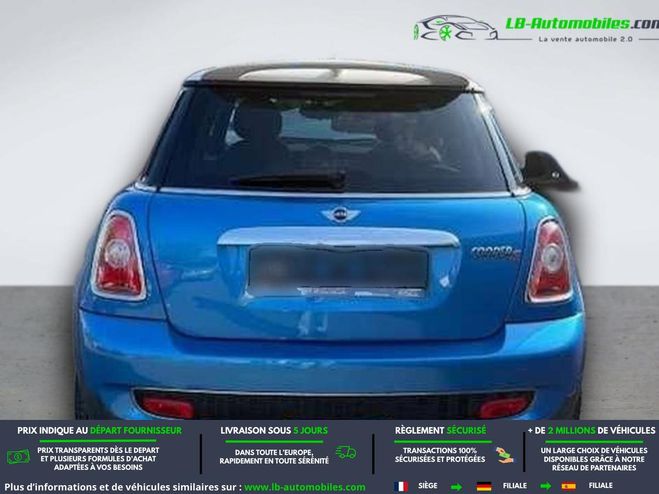 Mini Cabrio 184 ch BVM Bleu M�tallique de 2010