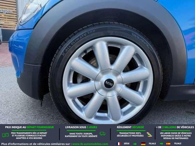 Mini Cabrio 184 ch BVM Bleu M�tallique de 2010