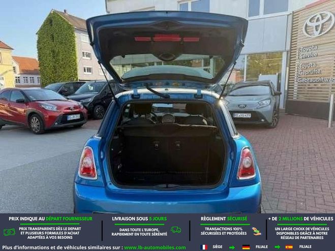 Mini Cabrio 184 ch BVM Bleu M�tallique de 2010