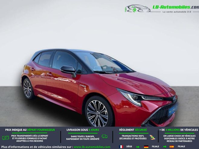 Toyota Corolla Hybride 122 ch BVA Rouge M�tallique de 2020