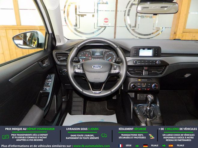 Ford Focus 1.0 EcoBoost 100 Blanc de 2019