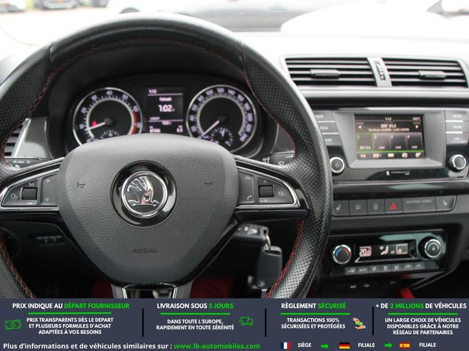 Skoda Fabia 1.2 TSI 110 ch BVM Rouge de 2017