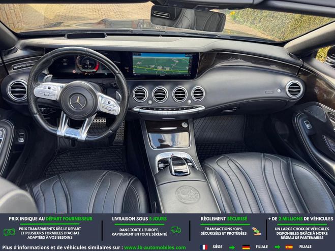 Mercedes Classe S 63 S AMG Noir M�tallique de 2018