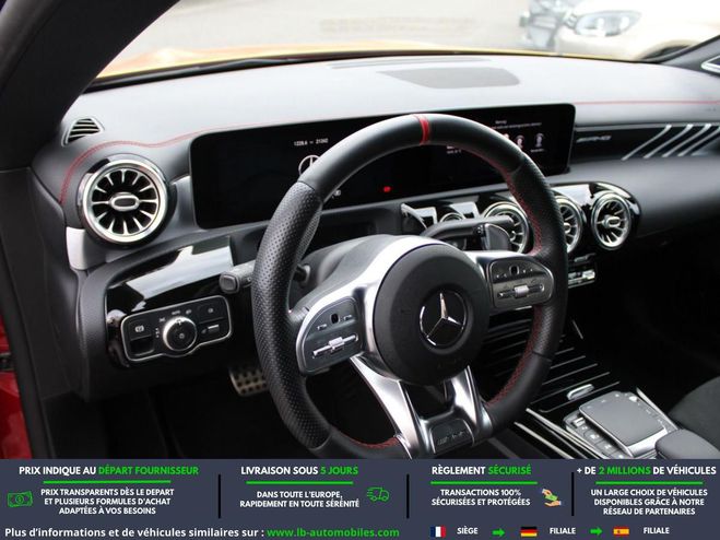 Mercedes Classe CLA 35 AMG BVA AMG 4Matic Rouge M�tallique de 2020