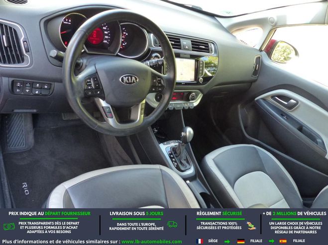 Kia Rio 1.4L 109 BVA Rouge M�tallique de 2016