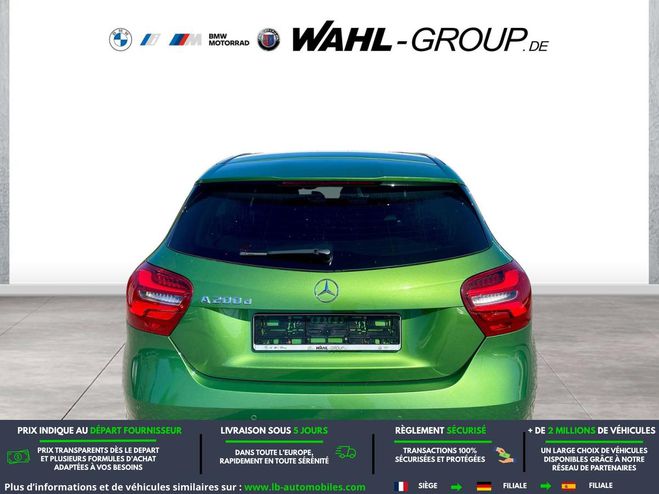 Mercedes Classe A 200 CDI Vert M�tallique de 2016
