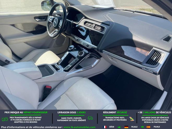 Jaguar I-Pace AWD 90kWh 400ch Gris M�tallique de 2019