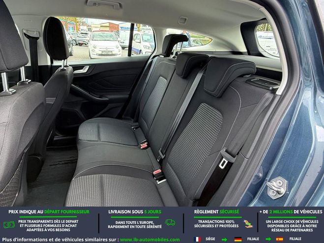 Ford Focus 1.5 EcoBlue 120 BVA Bleu M�tallique de 2020