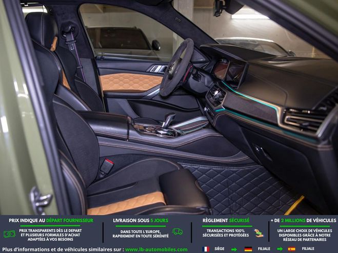 BMW X6 625ch BVA Vert M�tallique de 2021