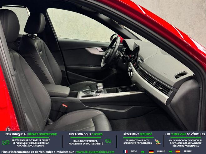 Audi A4 V6 2.7 TDI 190 BVA Rouge M�tallique de 2020