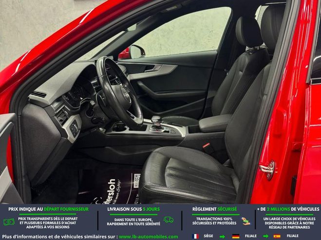 Audi A4 V6 2.7 TDI 190 BVA Rouge M�tallique de 2020