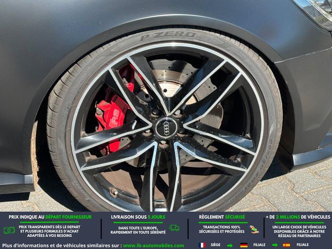 Audi RS6 V8 4.0 TFSI 560 BVA Noir Mate de 2014