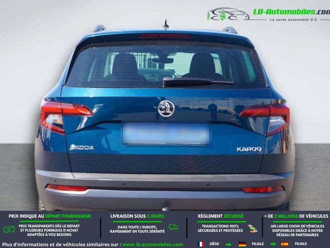 Skoda Karoq 1.6 TDI 116 ch BVA Bleu M�tallique de 2019