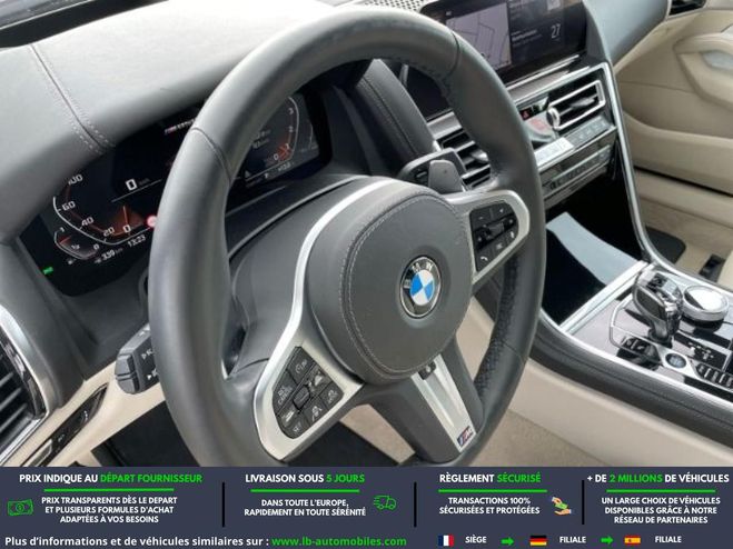 BMW Serie 8 M850i xDrive 530 ch BVA Bleu M�tallique de 2020