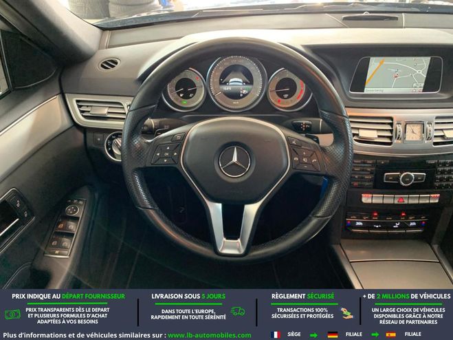 Mercedes Classe E 200 CDI BVA Noir M�tallique de 2014