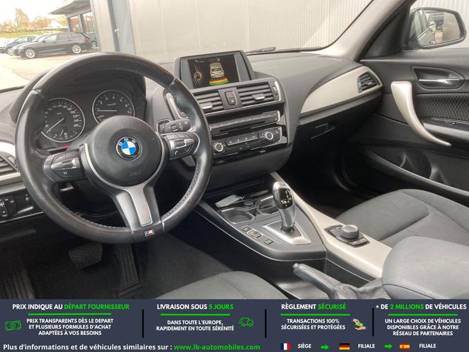 BMW Serie 1 118i 170CH BVA Noir M�tallique de 2015