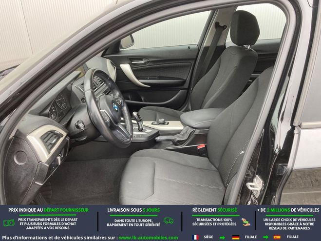 BMW Serie 1 118i 170CH BVA Noir M�tallique de 2015