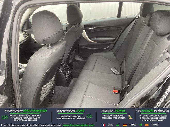 BMW Serie 1 118i 170CH BVA Noir M�tallique de 2015