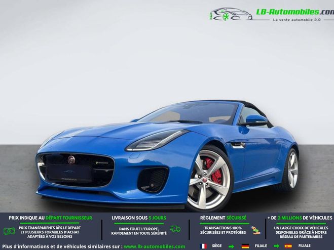 Jaguar F-Type Cabriolet 2L 300 ch BVA Bleu de 2019