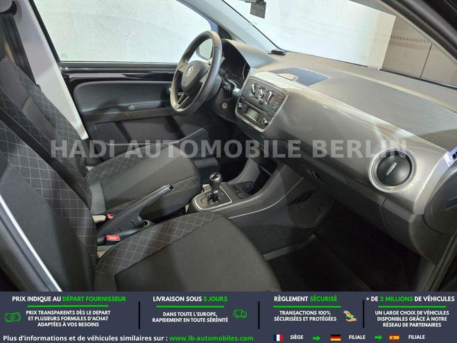 Skoda Citigo 1.0 12v MPI 60 ch BVA Noir M�tallique de 2015