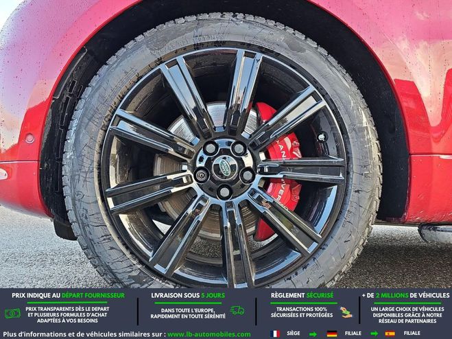 Land rover Range Rover P400e PHEV 2.0L 404ch BVA Rouge M�tallique de 2020