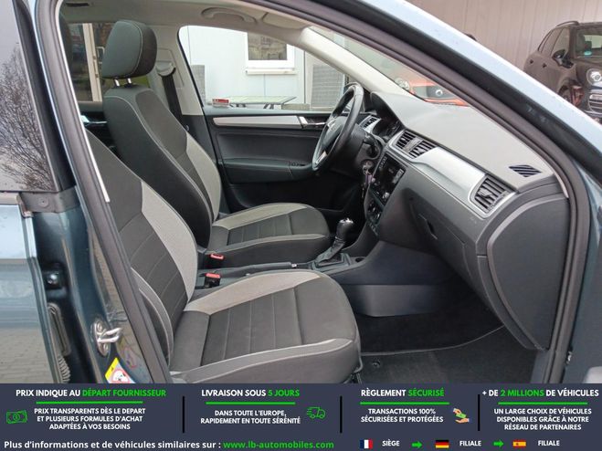 Skoda Rapid 1.4 TSI 125 ch BVA Gris M�tallique de 2018