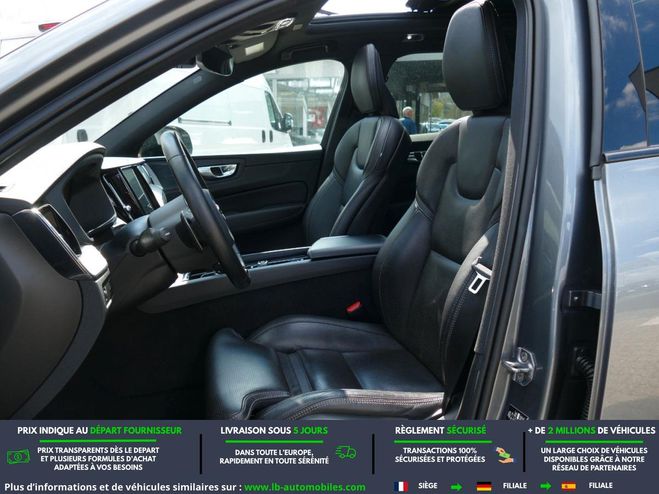 Volvo XC60 T6 AWD 310 ch BVA Gris M�tallique de 2020
