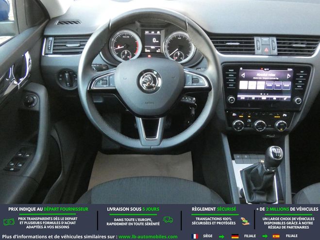 Skoda Octavia 1.8 TSI 180 ch BVM Bleu M�tallique de 2018