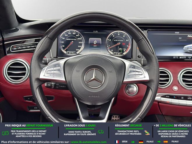 Mercedes Classe S 63 Blanc M�tallique de 2016