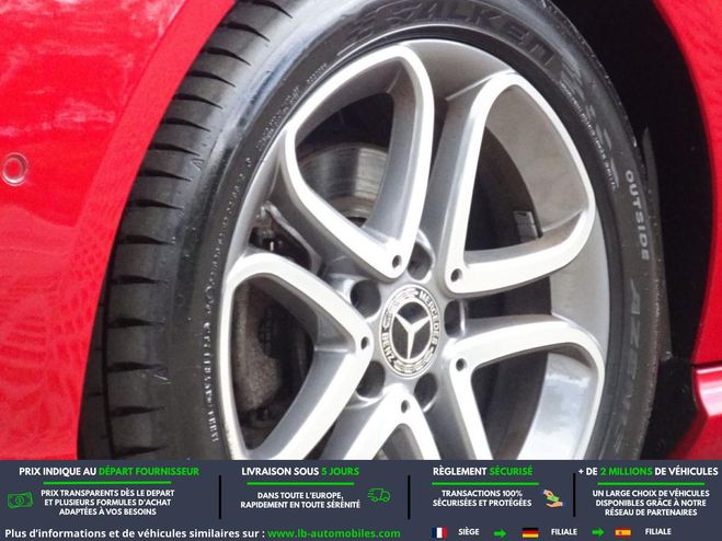 Mercedes Classe A 200 CDI Rouge M�tallique de 2017