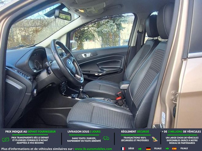 Ford Ecosport 1.0 EcoBoost 140 BVM Beige M�tallique de 2018