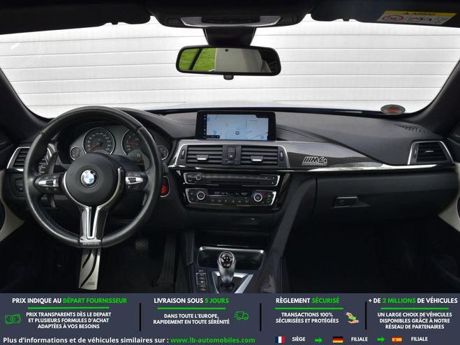 BMW M4 450 ch M BVA Bleu M�tallique de 2019