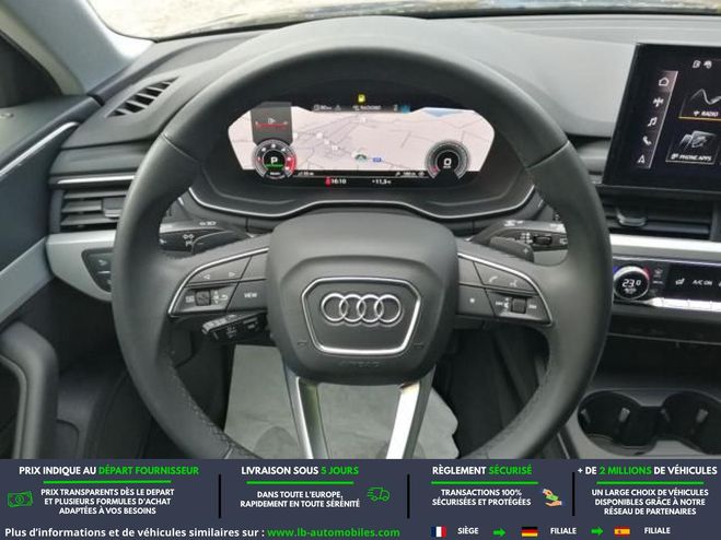 Audi A4 40 TDI 190 BVA Noir M�tallique de 2020