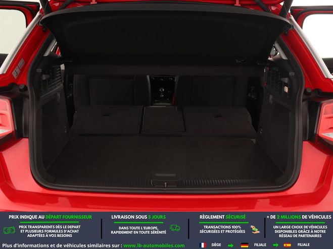 Audi Q2 TDI 116 ch BVA Rouge M�tallique de 2020