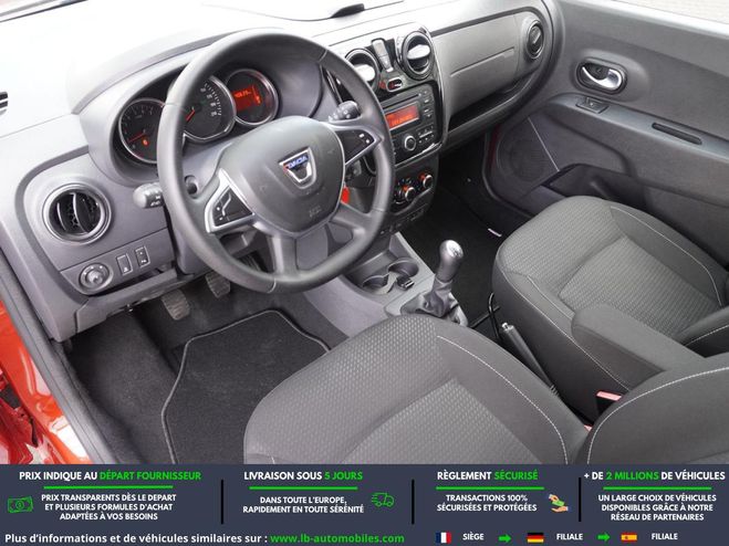 Dacia Lodgy SCe 100 5 places Rouge M�tallique de 2019