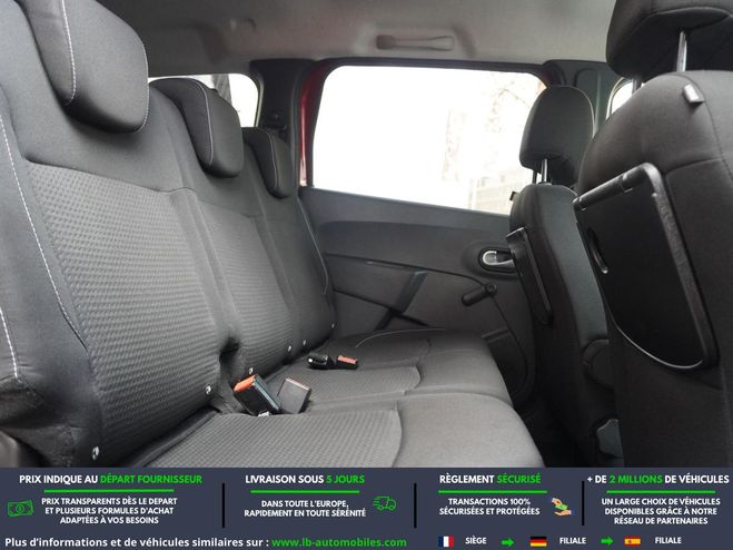 Dacia Lodgy SCe 100 5 places Rouge M�tallique de 2019