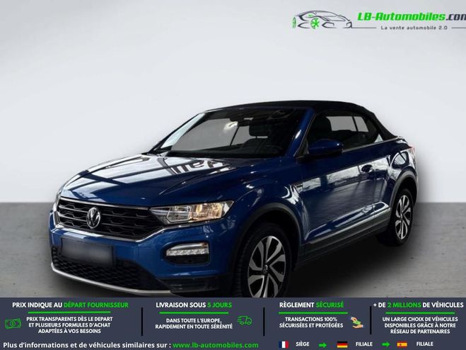 Volkswagen T-Roc Cabriolet 1.0 TSI 110 Start/Stop BVM Bleu de 2021