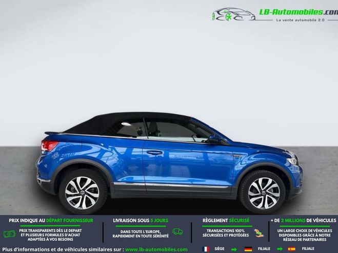 Volkswagen T-Roc Cabriolet 1.0 TSI 110 Start/Stop BVM Bleu de 2021
