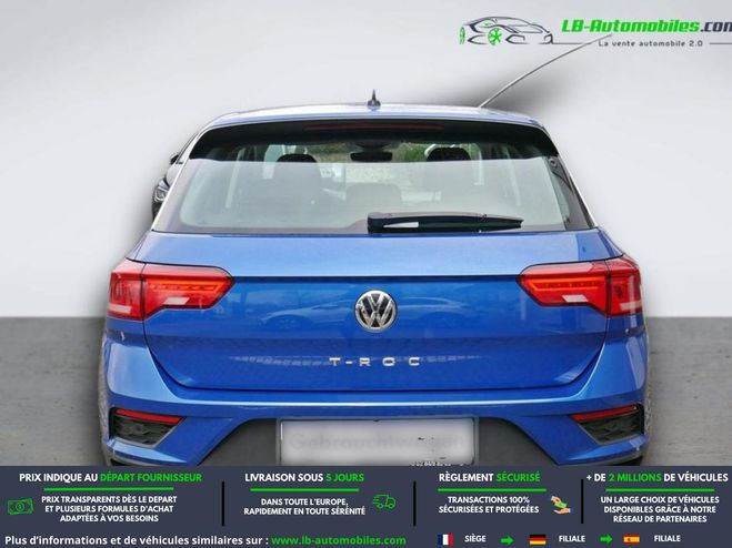 Volkswagen T Roc 1.6 TDI 115 BVM Bleu M�tallique de 2018