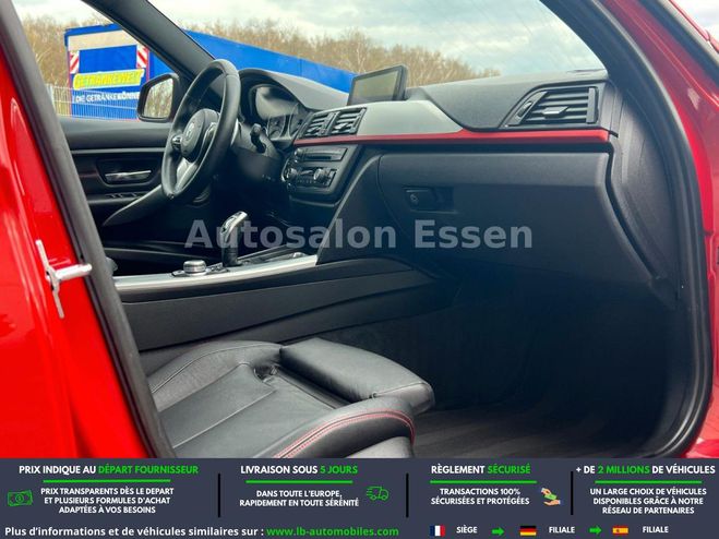 BMW Serie 3 335i BVA Rouge de 2012