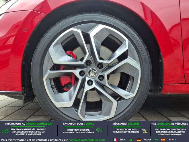 Skoda Octavia 2.0 TSI 245 ch BVA Rouge M�tallique de 2021
