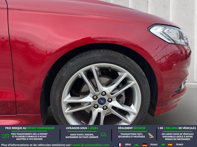 Ford Mondeo 2.0 TDCi 180 BVA Rouge M�tallique de 2016