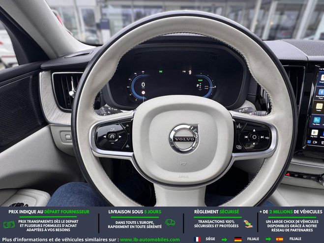 Volvo XC60 T8 AWD 303 ch + 87 ch BVA Gris M�tallique de 2021