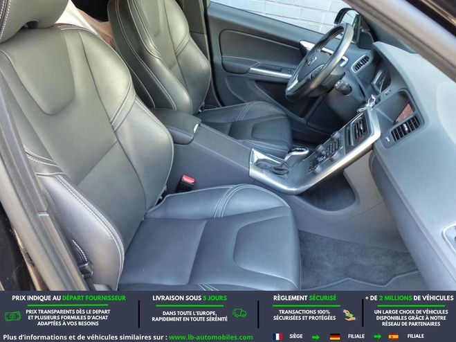 Volvo V60 T3 150 ch BVA Noir M�tallique de 2018