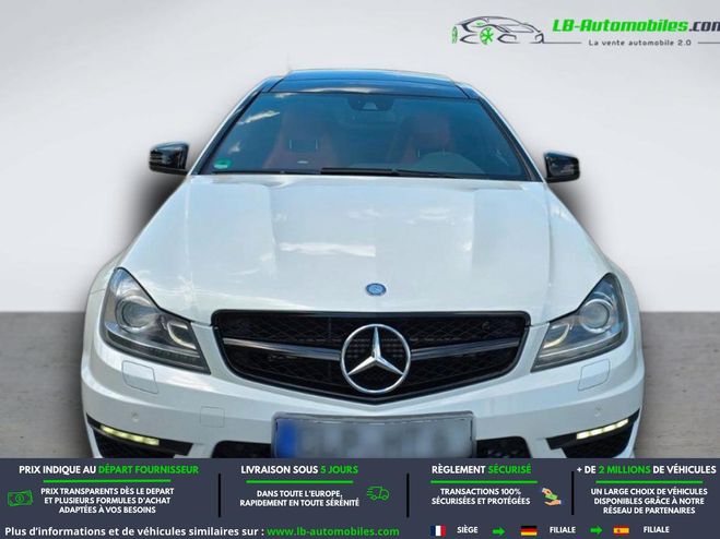 Mercedes Classe C 63 AMG BVA Blanc M�tallique de 2013
