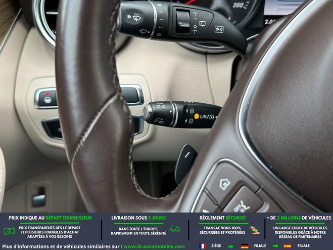 Mercedes Classe C 300 BVA Argent� M�tallique de 2016